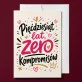Kartka z Życzeniami Na 50 Urodziny Dla 50 Latki Kobiety: Pewna Siebie Kartka z Życzeniami Na 50 Urodziny Dla 50 Latki Kobiety: Pewna Siebie
