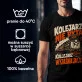 Koszulka Męska Dla Kolejarza Prezent Dla Mężczyzny: Kolejarz Nie Pyta