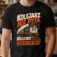 Koszulka Męska Dla Kolejarza Prezent Dla Mężczyzny: Kolejarz Nie Pyta