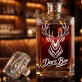 Karafka Do Whisky z Grawerem Dla Myśliwego Prezent: Darz Bór