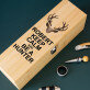 Keep calm and be a hunter - Skrzynka na wino z akcesoriami