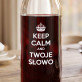 Keep Calm - Grawerowana karafka Keep Calm - Grawerowana karafka