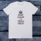 Keep calm - Koszulka męska z nadrukiem