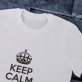 Keep calm - Koszulka męska z nadrukiem