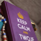 Keep Calm - notatnik A5 z nadrukiem