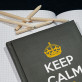 Keep Calm - notatnik A5 z nadrukiem