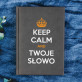 Keep Calm - Planer Książkowy A5