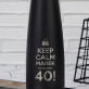 Keep calm urodziny - Butelka na wodę 630 ml