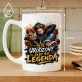 Kubek Z Nadrukiem Na Urodziny Prezent Dla Mężczyzny: Urodzony Do Bycia Legendą Kubek Z Nadrukiem Na Urodziny Prezent Dla Mężczyzny: Urodzony Do Bycia Legendą