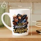 Kubek Z Nadrukiem Na Urodziny Prezent Dla Mężczyzny: Urodzony Do Bycia Legendą Kubek Z Nadrukiem Na Urodziny Prezent Dla Mężczyzny: Urodzony Do Bycia Legendą