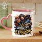 Kubek Z Nadrukiem Na Urodziny Prezent Dla Mężczyzny: Urodzony Do Bycia Legendą Kubek Z Nadrukiem Na Urodziny Prezent Dla Mężczyzny: Urodzony Do Bycia Legendą
