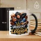 Kubek Z Nadrukiem Na Urodziny Prezent Dla Mężczyzny: Urodzony Do Bycia Legendą Kubek Z Nadrukiem Na Urodziny Prezent Dla Mężczyzny: Urodzony Do Bycia Legendą