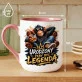 Kubek Z Nadrukiem Na Urodziny Prezent Dla Mężczyzny: Urodzony Do Bycia Legendą Kubek Z Nadrukiem Na Urodziny Prezent Dla Mężczyzny: Urodzony Do Bycia Legendą