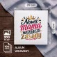 Album Na Zdjęcia Tradycyjny Na Pierwszy Dzień Mamy Prezent Dla Mamy Kobiety: Manifest Matczynej Siły