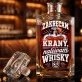 Karafka Do Whisky z Grawerem Dla Hydraulika Prezent: Zakręcam Krany, Nalewam Whisky