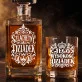 Zestaw Do Whisky Dla Dziadka Prezent Na Dzień Dziadka Dla Mężczyzny: Szlachetny Dziadek