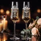 Dwa Kieliszki Do Szampana Na Rocznicę Ślubu Prezent Na Walentynki Dla Pary: Zabawny Duet Whisky Dwa Kieliszki Do Szampana Na Rocznicę Ślubu Prezent Na Walentynki Dla Pary: Zabawny Duet Whisky