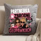 Poduszka Dekoracyjna Dla Przyjaciółki Prezent Dla Kobiety: Partnerka W Zbrodni Poduszka Dekoracyjna Dla Przyjaciółki Prezent Dla Kobiety: Partnerka W Zbrodni