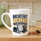 Kubek Z Nadrukiem Dla Współpracownika Prezent Dla Mężczyzny: Architekt Sukcesu Kubek Z Nadrukiem Dla Współpracownika Prezent Dla Mężczyzny: Architekt Sukcesu
