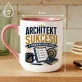 Kubek Z Nadrukiem Dla Współpracownika Prezent Dla Mężczyzny: Architekt Sukcesu Kubek Z Nadrukiem Dla Współpracownika Prezent Dla Mężczyzny: Architekt Sukcesu