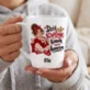 Kubek Personalizowany Na Mikołaja Prezent Dla Kobiety: Dziś Króluję Kawą I Kubek Personalizowany Na Mikołaja Prezent Dla Kobiety: Dziś Króluję Kawą I