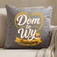 Poduszka Dekoracyjna Dla Rodziców Prezent Dla Pary: Dom To Wy - Dziękujemy Poduszka Dekoracyjna Dla Rodziców Prezent Dla Pary: Dom To Wy - Dziękujemy