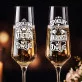 Dwa Kieliszki Do Szampana Na Walentynki Prezent Na Rocznicę Dla Pary: Toast Z Przymrużeniem Oka