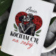 Kocham Cię na zabój - Personalizowany Kubek