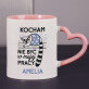 Kocham nie być w pracy - Personalizowany Kubek