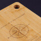 Kompas - deska do krojenia z grawerem