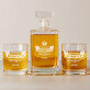 koneser dobrych trunków - Zestaw Grawerowana Karafka 0,7 i Szklanki Do Whisky koneser dobrych trunków - Zestaw Grawerowana Karafka 0,7 i Szklanki Do Whisky