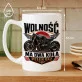 Kubek Z Nadrukiem Dla Motocyklisty Prezent Dla Mężczyzny: Wolność Kubek Z Nadrukiem Dla Motocyklisty Prezent Dla Mężczyzny: Wolność