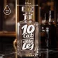Karafka Do Wódki z Grawerem Na 10 Rocznicę Ślubu Prezent: 10 Lat I Dalej Lej