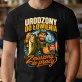 Koszulka Męska Dla Rybaka Prezent Dla Mężczyzny: Urodzony Do Łowienia