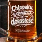 Kufel Personalizowany z Grawerem Dla Chłopaka Na Osiemnastkę Prezent: Elegancka Dorosłość