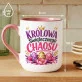 Kubek Z Nadrukiem Na Wielkanoc Prezent Dla Kobiety: Królowa Świątecznego Chaosu Kubek Z Nadrukiem Na Wielkanoc Prezent Dla Kobiety: Królowa Świątecznego Chaosu