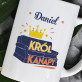 Król kanapy - Personalizowany Kubek