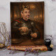 Król z wódką - Królewski portret