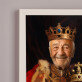 Królewscy dziadkowie z wnuczką - Królewski portret