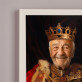 Królewscy dziadkowie z wnukiem - Królewski portret