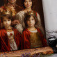 Królewscy rodzice z dziećmi - Królewski portret