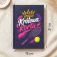 Notatnik A5 Dla Tenisistki Prezent Dla Kobiety: Tenisowa Korona Notatnik A5 Dla Tenisistki Prezent Dla Kobiety: Tenisowa Korona