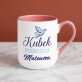 Kubek proboszcza - Kubek ceramiczny z kolorowym rantem