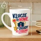 Kubek Z Nadrukiem Na Nowe Mieszkanie Prezent Dla Kobiety: Klucze Są Nowe Kubek Z Nadrukiem Na Nowe Mieszkanie Prezent Dla Kobiety: Klucze Są Nowe