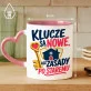 Kubek Z Nadrukiem Na Nowe Mieszkanie Prezent Dla Kobiety: Klucze Są Nowe Kubek Z Nadrukiem Na Nowe Mieszkanie Prezent Dla Kobiety: Klucze Są Nowe