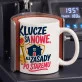 Kubek Z Nadrukiem Na Nowe Mieszkanie Prezent Dla Kobiety: Klucze Są Nowe Kubek Z Nadrukiem Na Nowe Mieszkanie Prezent Dla Kobiety: Klucze Są Nowe