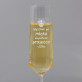 Kupiłam prosecco - Kieliszek do wina musującego