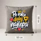 Poduszki Dekoracyjne Na 1 Rocznicę Ślubu Prezent Dla Pary: Rok Dla Dwojga Poduszki Dekoracyjne Na 1 Rocznicę Ślubu Prezent Dla Pary: Rok Dla Dwojga
