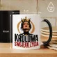 Kubek Z Nadrukiem Na Święta Prezent Dla Kobiety: Królowa Życia Kubek Z Nadrukiem Na Święta Prezent Dla Kobiety: Królowa Życia