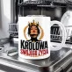 Kubek Z Nadrukiem Na Święta Prezent Dla Kobiety: Królowa Życia Kubek Z Nadrukiem Na Święta Prezent Dla Kobiety: Królowa Życia